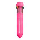 Shuttle Caneta Neon Rosa Com 10 Cores Sortidas