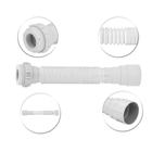 Sifão Longo Sanfonado/Extensivo Universal Abs Branco 1,35M