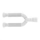 Sifão Sanfonado Universal Duplo Branco Pvc 1.1/4