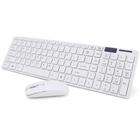 Silêncio e Conforto: Kit Teclado Mouse Sem Fio Slim Wireless Silencioso e Macio - Conecte-se com Estilo