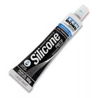 Silicone Acético Alta Temperatura 50Gr Preto - Tekbond