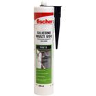 Silicone Acético Preto 260ml -  600692 - FISHER