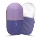 Silicone Ice Roller VELORA para rosto e olhos - roxo