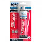 Silicone Tekbond Alta Temperatura 50G. Vermelho