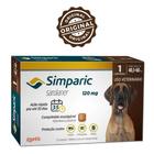Simparic 01 Comprimido Antipulgas e Carrapatos Cães de 40,1 a 60Kg ORIGINAL