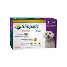 Simparic 10mg Antipulgas Cães 2,6 A 5 Kg 1 Comprimido - zoetis