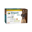 Simparic 120 mg Para Cães de 40 a 60 kg - 3 comprimidos