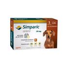 Simparic 20mg Antipulgas Cães 5 A 10 Kg 1 Comprimido - zoetis