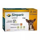 Simparic 5mg (1,3-2,5kg) 3 comprimido