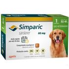 Simparic 80 Mg, 1 Comprimido de 20,1 a 40 kg -zoetis