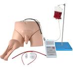 Simulador de Cateterismo Vesical, Bissexual com Dispositivo de Controle