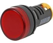 Sinaleiro Led 110Vca/Cc Vermelho Ip65 Metaltex