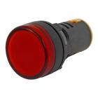 Sinaleiro Led 48vcc/Ca Vermelho Ip65 22mm L20-Ar8-R Metaltex