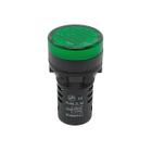 Sinaleiros a Led Verde Diam.22mm 24 V