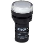 Sinalizador LED 220V Branco - SLDS2205 - STECK