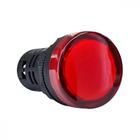 Sinalizador Led Steck 24V. Vermelho Botton Slds241