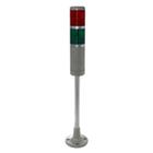 Sinalizador Torre 220V Luz Pulsante 60mm Metaltex