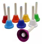 Sinos De Mão Musical Liverpool Coloridos Kit C/ 8 - Infantil