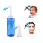 Sinusite Higienizador Ducha Nasal Lavador Lavagem - 300ml Cor Azul