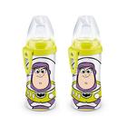 Sippy Cup NUK Buzz Lightyear Active 300 ml, pacote com 2 unidades, sem BPA