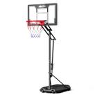 Sistema de cesta de basquete portátil Mayfire com encosto de 84 cm