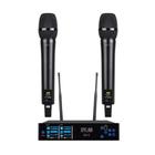 Sistema De Microfone Sem Fio Dylan QS-5 UHF Com 200 Canais Com 2 Bastões