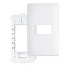 Sistema Externo Placa 4X2 1 Módulo Horizontal com Suporte - FAME (3633)