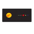 Sistema Solar Universo Personalidade Oversize Espessado Lock Edge Mouse Pad - HUOGUO