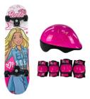 Skate Barbie Com Acessórios De Segurança Infantil SORTIDO