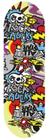 Skate Boarding Street 80x20 cm Completo Rodas Sem Lixa 3108