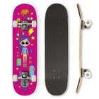 Skate completo montado infantil Cute Doll Life Dreams