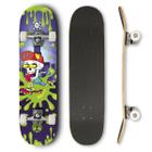 Skate completo montado infantil Skull Life Dreams semi-pro