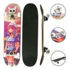 Skate feminino menina anime annie lol semi profissional iniciante com  capacte proteção rosa completo - Hypeboards - Skate Infantil - Magazine  Luiza