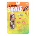 Skate De Dedo C/lixa Fingerboard +pcs Para Brincar Presente - Ark Toys