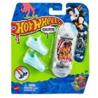 Skate De Dedo Hot Wheels Fingerboard Profissional Com Tênis