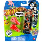 Skate De Dedo Hot Wheels Fingerboard Profissional Com Tênis - Mattel