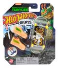 Skate De Dedo Hot Wheels Fingerboard Tartarugas Ninja Mattel