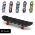 Kit Dois Mini Skates Dedo Adesivos Com Lindos Desenhos C/nfe