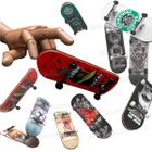 Skate Dedo Profissional Mini Fingerboard Esportivo Ferrament