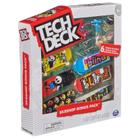 Skate Dedo Tech Deck Sk8 Shop Pack c/ 6 colorido Sunny 2892