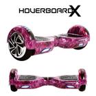 Skate Eletrico 6,5 Aurora Lilás HoverboardX Bluetooth e Led