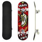 Skate Esportivo Shape Resistente Semi Profissional DM Toys Tênis