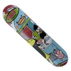 Skate Infantil de madeira Varias Estampas 60x15 sem lixa