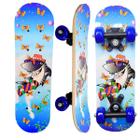 Skate Infantil Estampado Montado Completo Suporta 30Kg 18276 - Alitoys