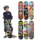 Skate Infantil Montado Semi Profissional Criança Menino Menina