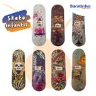 Skate Infantil Radical Iniciante Sk8 Turma Do Skate 43 Cm