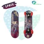 Skate Infantil Radical Iniciante Sk8 Turma Do Skate 43 Cm