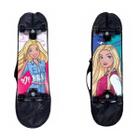 Skate Infantil Shape Da Barbie Sortido E Capa Protetora Fun