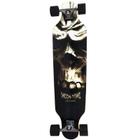 Skate Longboard Owl Sports Moon Time Caveira