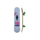 Skate Madeira Montado Brinquedo Radical Infantil Grande 78cm